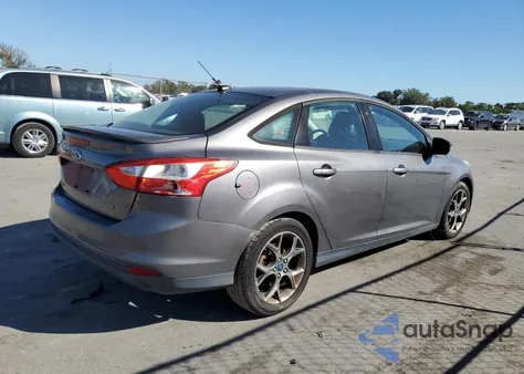 2013 Ford Focus Se из США, поврежденный, VIN 1FADP3F28DL292241
